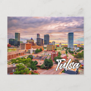 Tulsa, Oklahoma, Vereinigte Staaten Postkarte