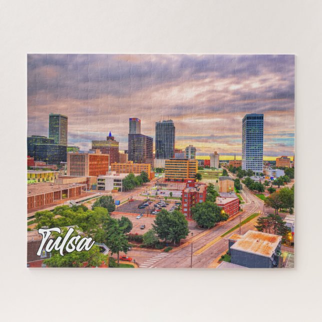 Tulsa, Oklahoma, Vereinigte Staaten Puzzle (Horizontal)