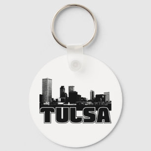 Tulsa-Skyline Schlüsselanhänger