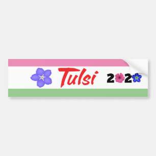 Tulsi 2020 autoaufkleber