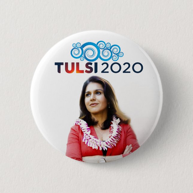 TULSI 2020 BUTTON (Vorderseite)