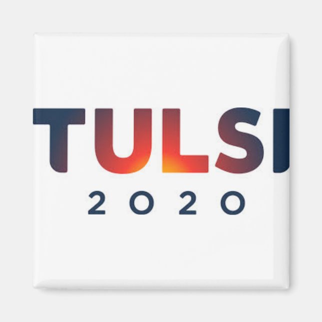 Tulsi Gabbard für den Präsidenten 2020 Magnet (Vorne)