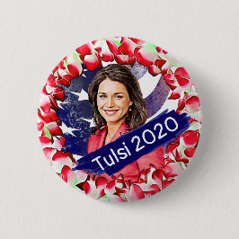 Tulsi Gabbard für die Präsidentschaftswahl 2020 Button