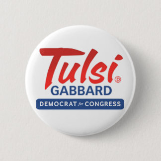 Tulsi Gabbard für Kongreß Button