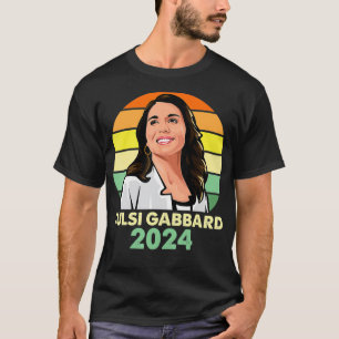 Tulsi Gabbard für Präsident 2024 Patriot Democrat  T-Shirt