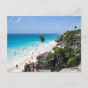 Tulum Beach Mexico Postkarte