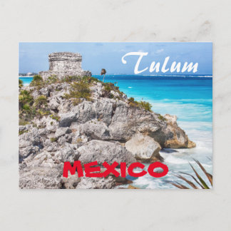 Tulum Maya Mexico Postcard Postkarte