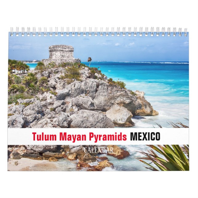 Tulum-Maya-Pyramiden-Kalender Kalender (Titelbild)