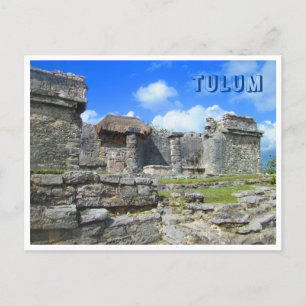 Tulum - Maya Ruins Postcard Postkarte