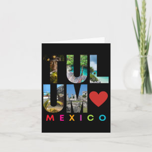 Tulum Mexico 2022 Ferien Beach Matching Family G Karte
