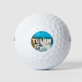 Tulum Mexico Großartige Geschenkidee Golfball