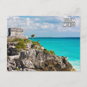 Tulum Mexico Postcard Postkarte