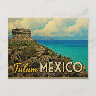 Tulum Mexico Postkarte