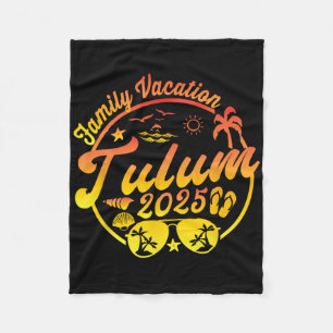 Tulum Mexiko Familienurlaub 2025 Sommerkreuzfahrt Fleecedecke