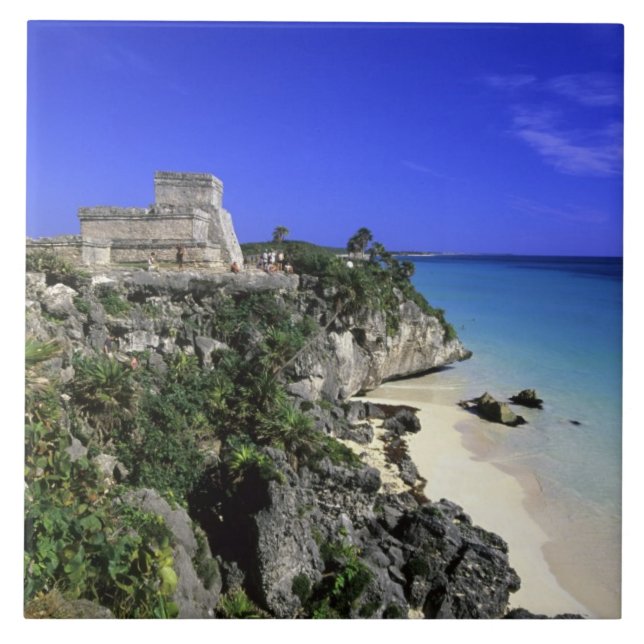 Tulum, Mexiko Fliese (Vorderseite)