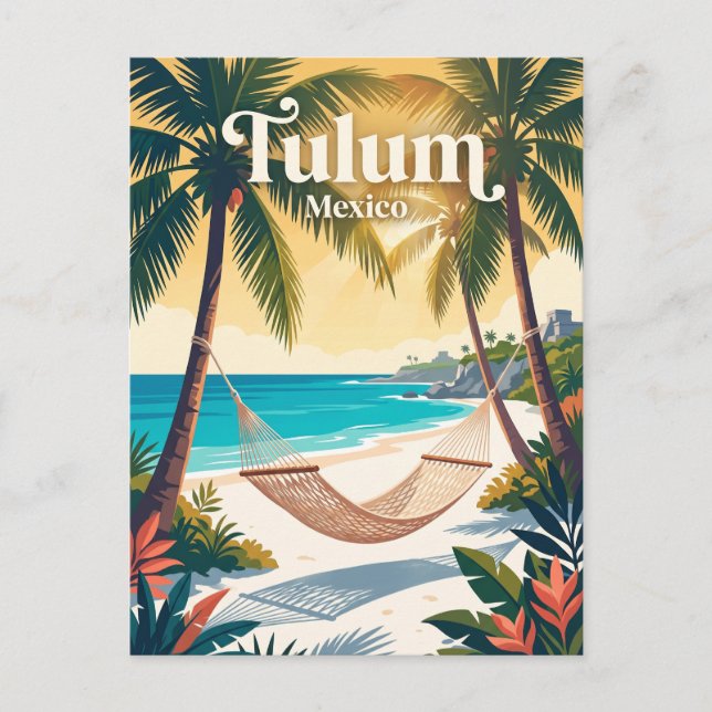 Tulum, Mexiko Postkarte (Vorderseite)