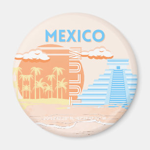 Tulum, Mexiko, Reisemöglichkeiten, Summer Beach Magnet