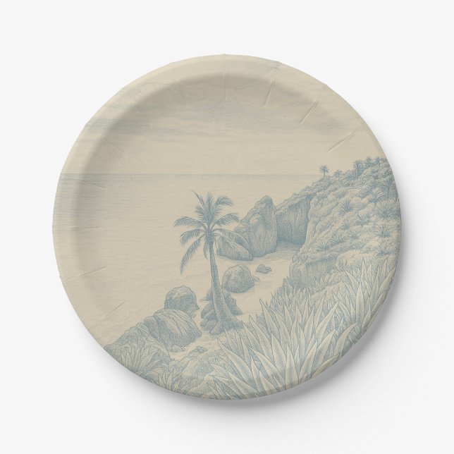Tulum Paper Plates Pappteller (Vorderseite)