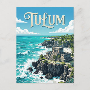 Tulum-Ruinen Postkarte