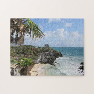 Tulum-Ruinen - Puzzlespiel Puzzle