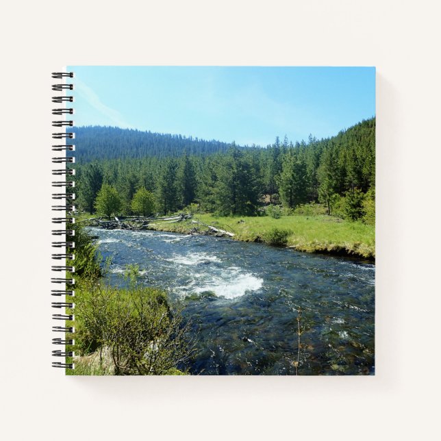 Tumalo Creek, Oregon Notizbuch (Vorderseite)