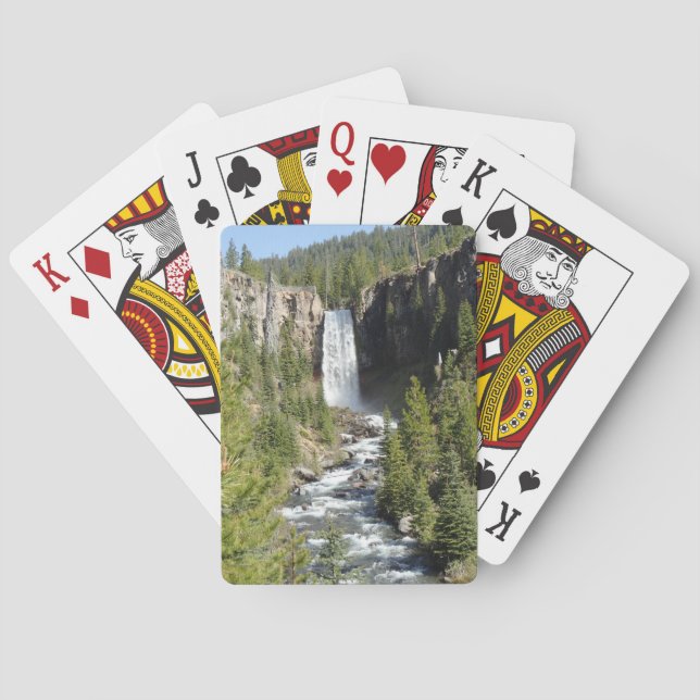 Tumalo Falls, OR Spielkarten (Rückseite)