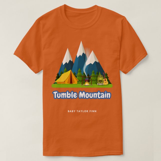 Tumble Mountain T-Shirt (Design vorne)