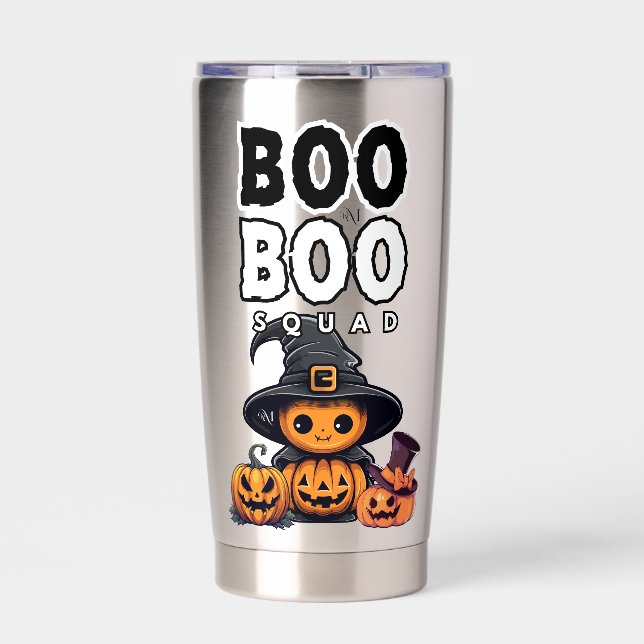 Tumbler:  HALLOWEEN Boo-Treat #1 Thermobecher (Vorderseite)