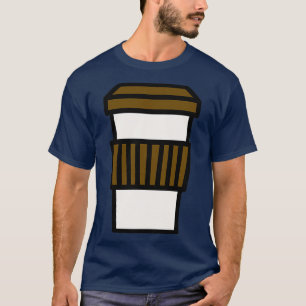 Tumbler Nehmen Sie den Takeout Tasse Cup Kaffee C  T-Shirt
