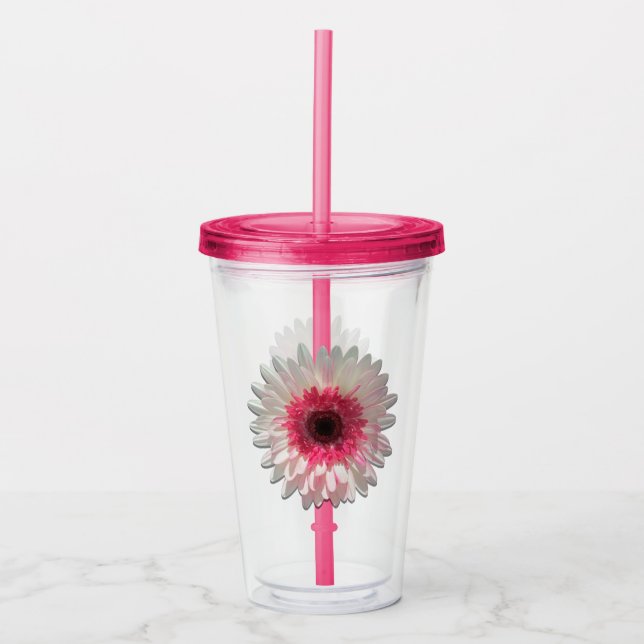 Tumbler - Watermelon Lollipop Daisy Acryltrinkbecher (Vorderseite)
