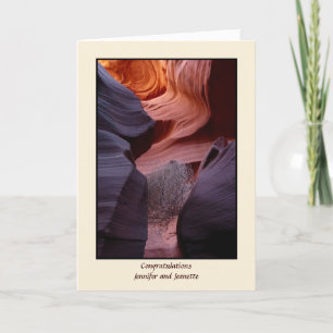 Tumbleweed Apache Wedding Segen Gay LGBT Karte