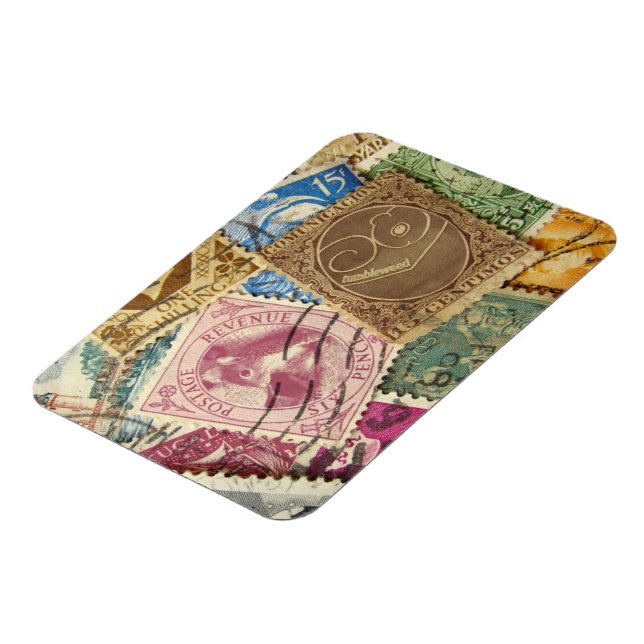 Tumbleweed-Briefmarke-Magnet Magnet (Linke Seite)