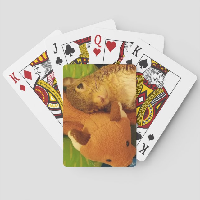 Tumbleweed-u. Herr-Fox Spielkarten (Rückseite)