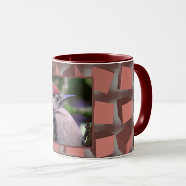 Tumbling Boxen rosa Tasse (VorderseiteRechts)