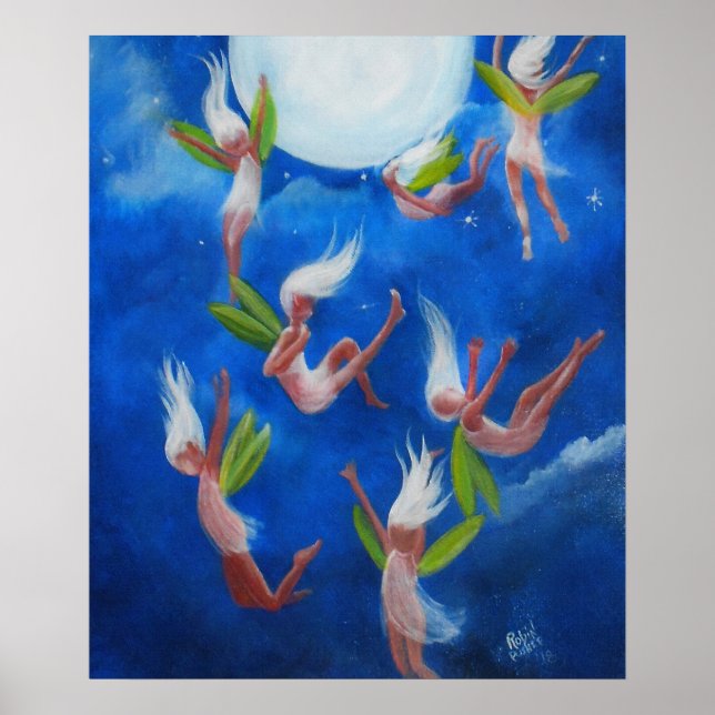 Tumbling Fairies nur zum Spaß Poster (Vorne)