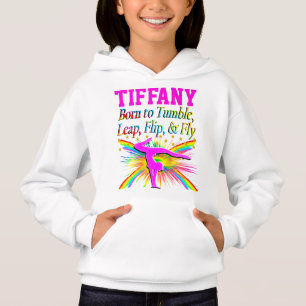 TUMBLING GYMNAST PERSONALISIERT SWEATSHIRT