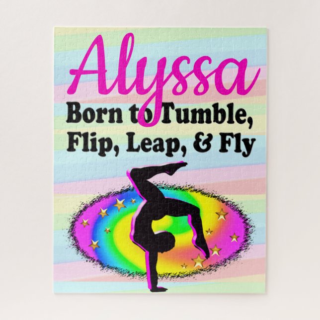 TUMBLING GYMNASTIC QUEEN PUZZLE (Vertikal)