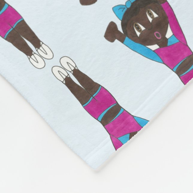 Tumbling Gymnastik Acrobatics Gym Tanzlehrer Fleecedecke (Ecke)