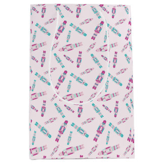 Tumbling Nutcrackers Medium Geschenktasche Mittlere Geschenktüte