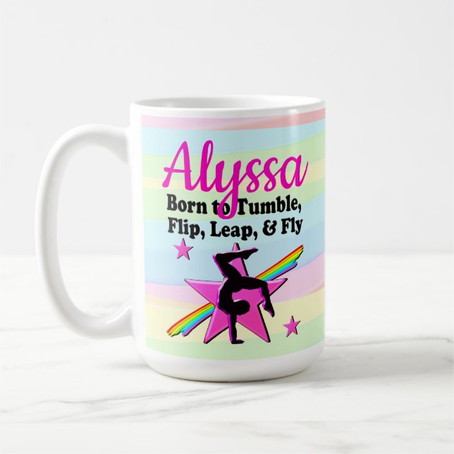 TUMBLING QUEEN GYMNASTICS MIRL KAFFEETASSE (Links)