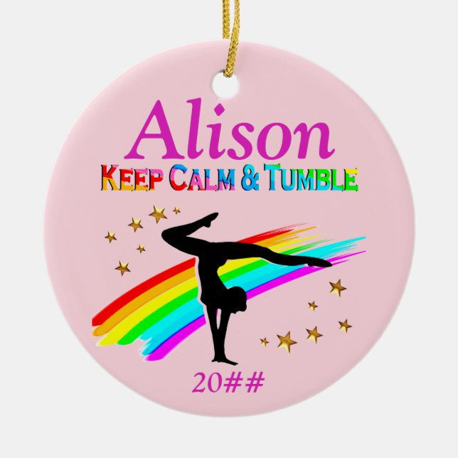 TUMBLING QUEEN PERSONALISIERT ORNAMENT (Vorne)
