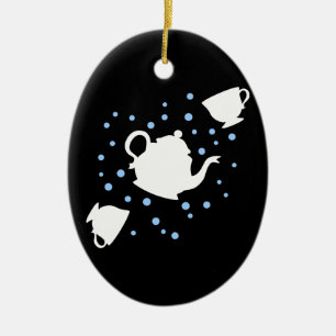 Tumbling Tee Party Keramik Ornament