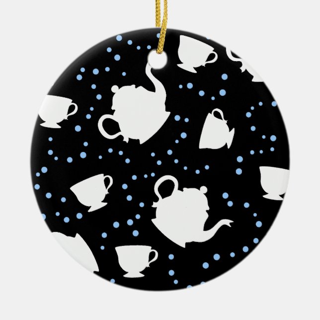 Tumbling Tee Party Keramik Ornament (Vorne)