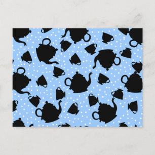 Tumbling Tee Party Postkarte