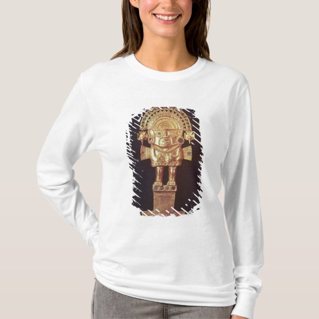 Tumi oder zeremonielles Messer in der Form von T-Shirt (Vorderseite)