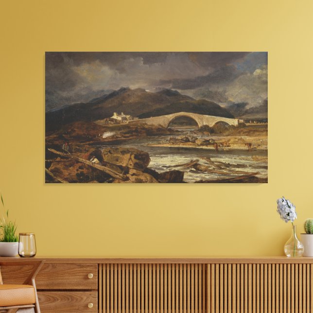 Tummel Bridge, Perthshire Leinwanddruck (Insitu (Wohnzimmer))