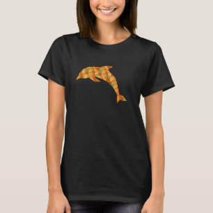 Tümmler Einfaches Halloween-Kostüm Fisch Marine DI T-Shirt