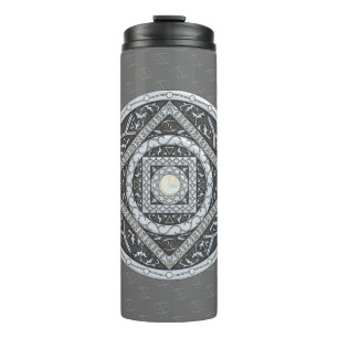 Tumor Mandala Thermal Tumbler Thermosbecher