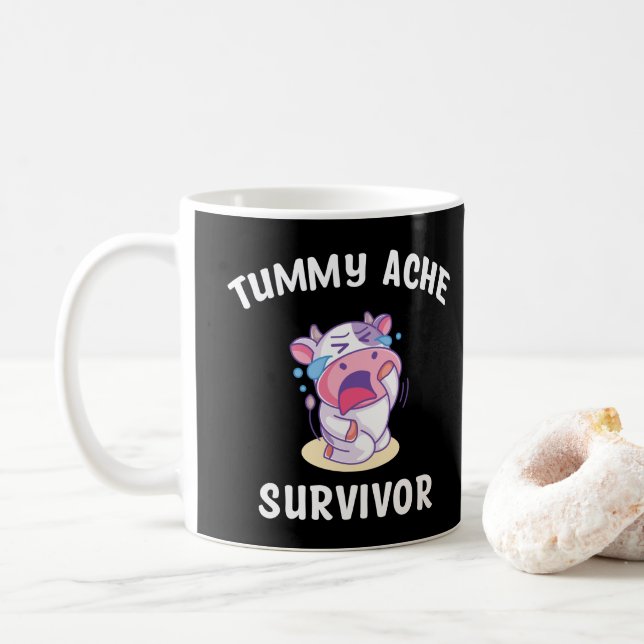 Tumorache Survivor Kaffeetasse (Mit Donut)