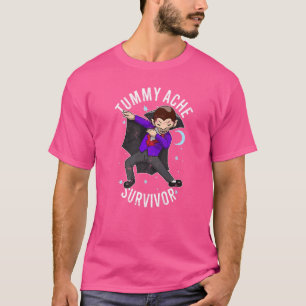 Tumorache Survivor Magenschmerzen Bauchschmerzen H T-Shirt
